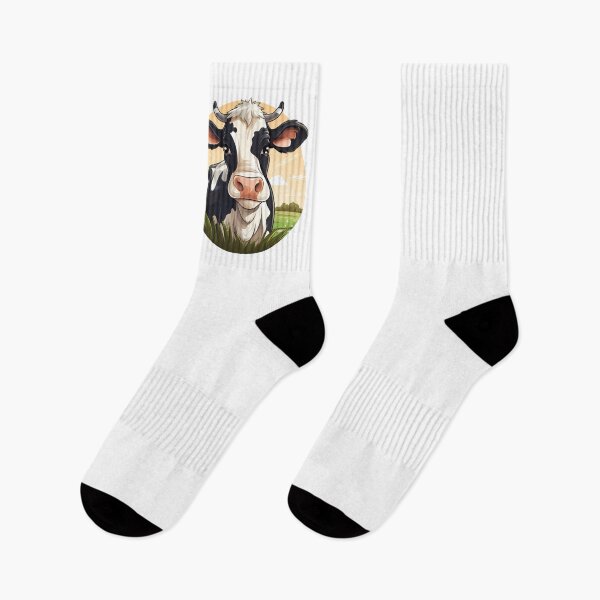 Item preview, Cartoon Style Cow, Logo, Sticker, Wall arts, Art Prints and More designed and sold by Kevin Lou.