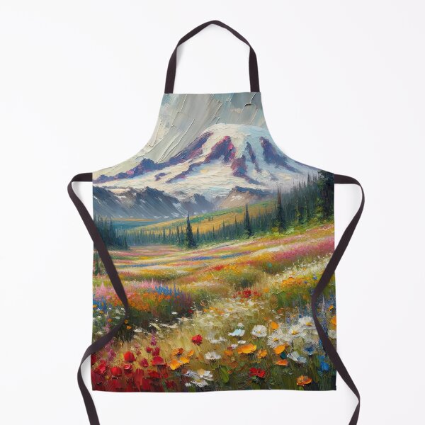 Artikelvorschau, Mt. Rainier Ölgemälde entworfen und verkauft von digital-savant.