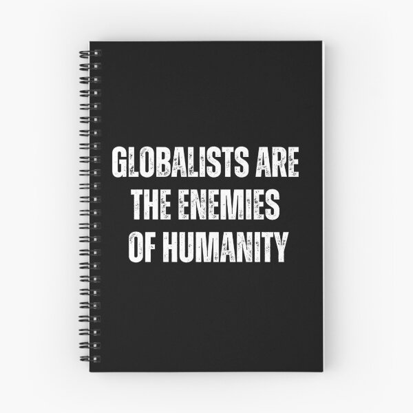 Item preview, Globalists are the enemies of humanity designed and sold by lachataigne.