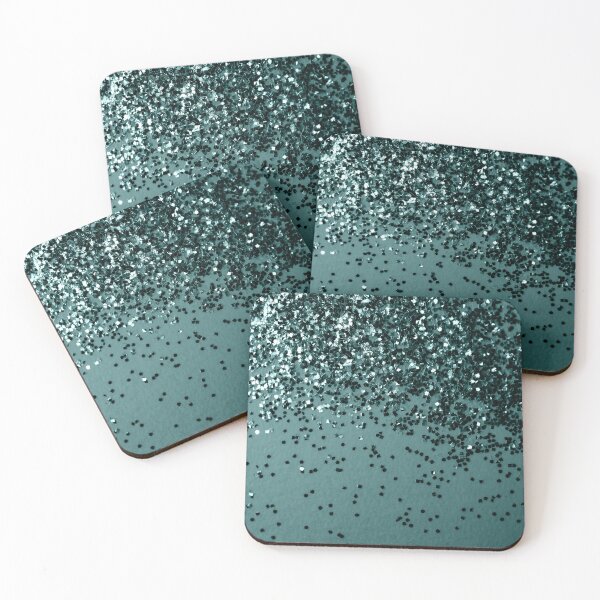 Item preview, Teal Mermaid Ocean Glam #5 ((Photo of Glitter Only - Not Reflective) designed and sold by Anita's & Bella's Art.