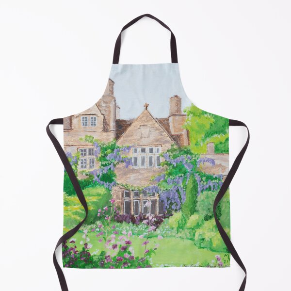 Item preview, English cottage oil painting designed and sold by Cornflowersart.
