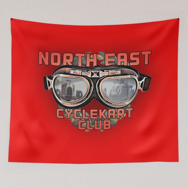 Item preview, North East Cyclekart Club Logo designed and sold by ARK-Online.