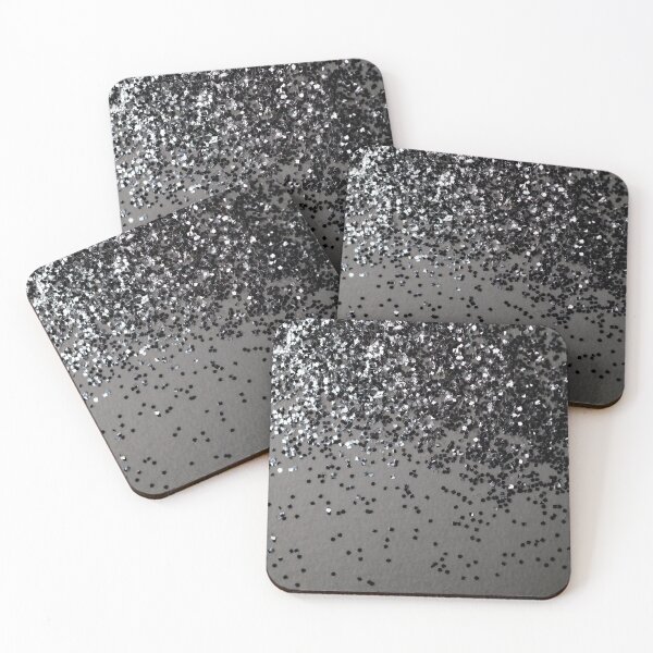 Item preview, Silver Gray Glam #4 ((Photo of Glitter Only - Not Reflective) designed and sold by Anita's & Bella's Art.