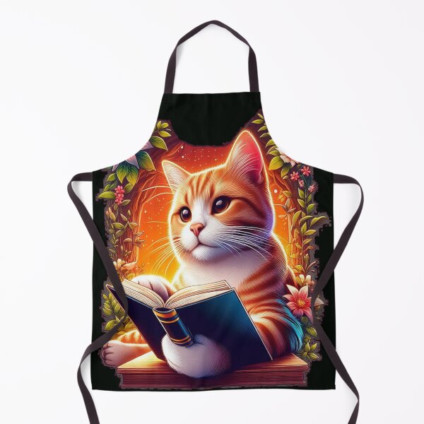 Item preview, Cat Reading book,nerdy designed and sold by GLORY-LIFE.