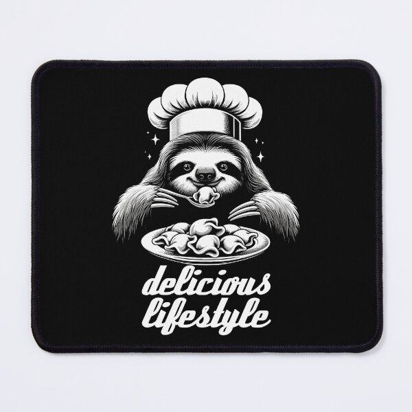 Item preview, Pelmeni sloth delicious lifestyle chef gift designed and sold by Pineapple-Tree.