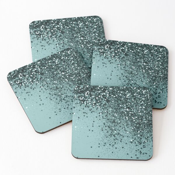 Item preview, Teal Mermaid Ocean Glam #4 (Photo of Glitter Only - Not Reflective) designed and sold by Anita's & Bella's Art.