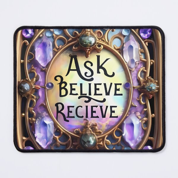Item preview, Ask Believe Receive designed and sold by WISEWONDERLAND.