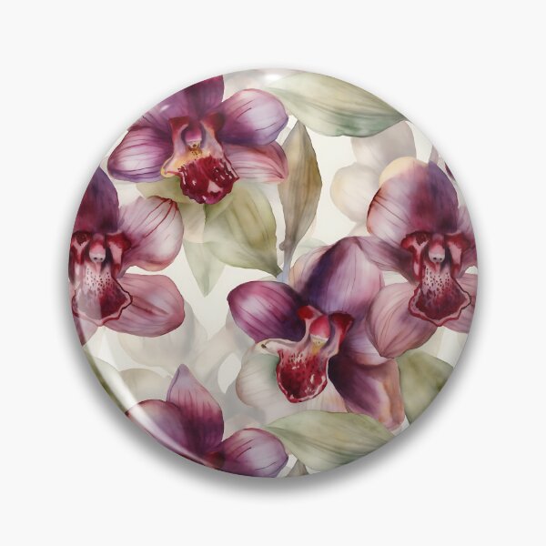 Item preview, orchid watercolor designed and sold by elegantpaterns.