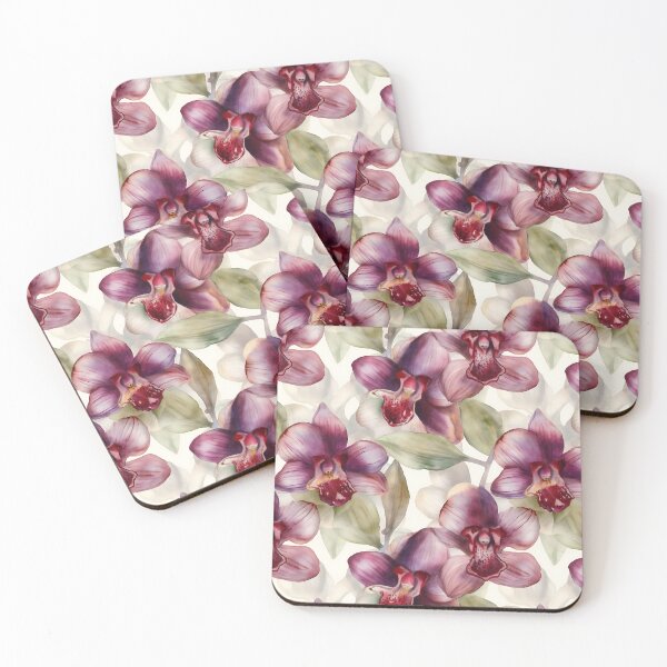 Item preview, orchid watercolor designed and sold by elegantpaterns.