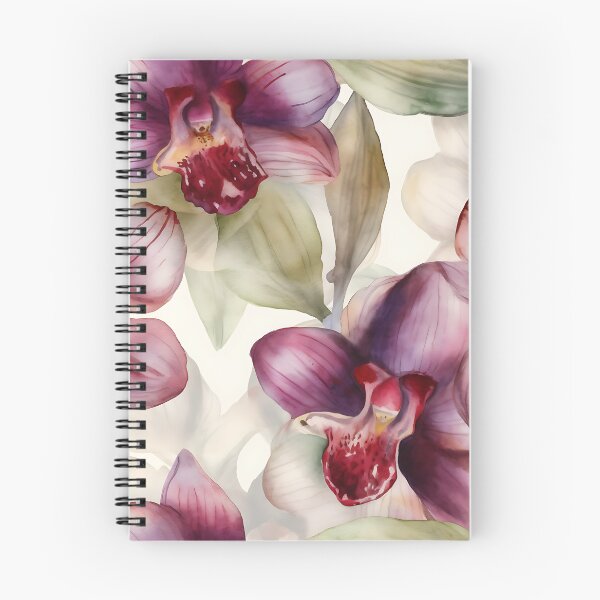Item preview, orchid watercolor designed and sold by elegantpaterns.