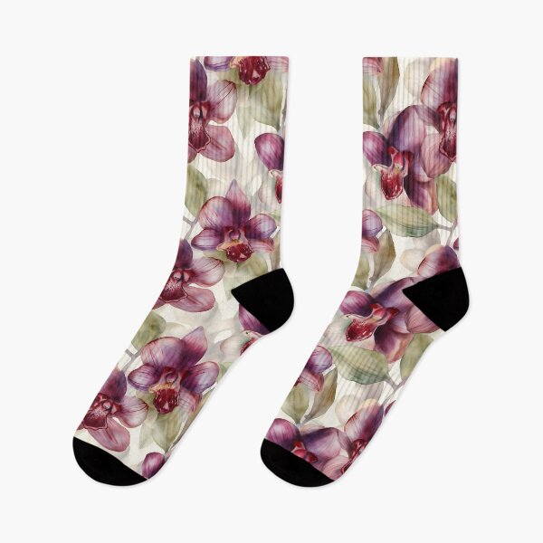 Item preview, orchid watercolor designed and sold by elegantpaterns.