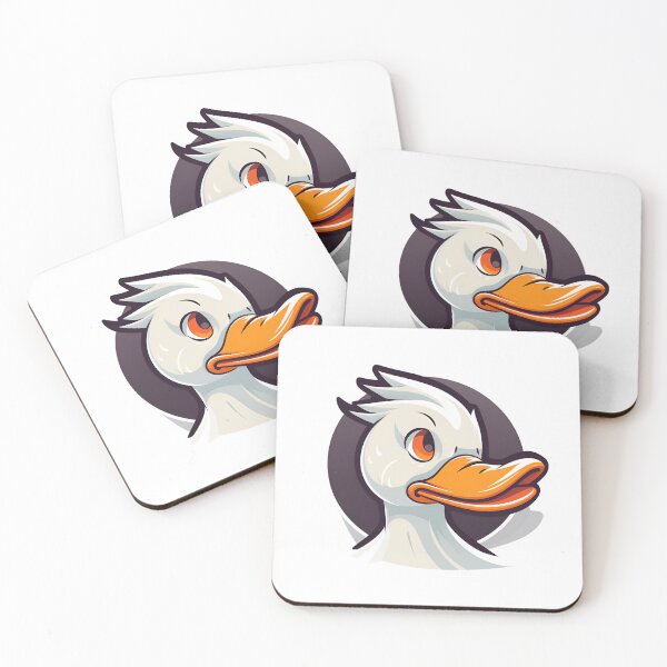 Item preview, Cartoon Style Duck, Logo, Sticker, Wall arts, Art Prints and More designed and sold by Kevin Lou.