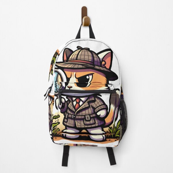 Item preview, Paw-some Detective Whiskers designed and sold by AI-Only Creations.
