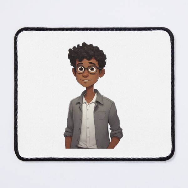 Item preview, Nerdy doctor cartoon sticker designed and sold by lnfluitive.