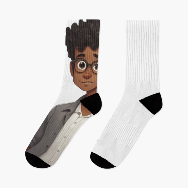 Item preview, Nerdy doctor cartoon sticker designed and sold by lnfluitive.