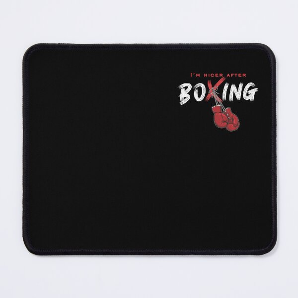 Item preview, I'm Nicer After Boxing Funny Boxing Sentence designed and sold by BelloniArtShop.