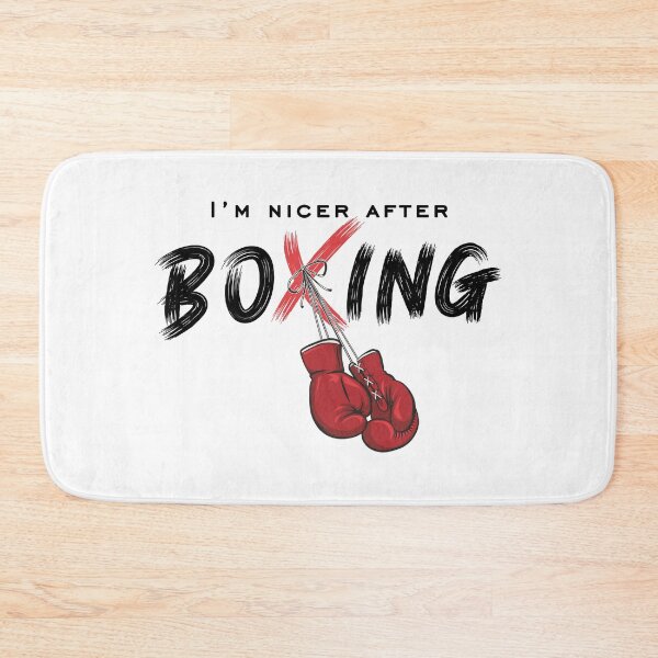 Item preview, I'm Nicer After Boxing Funny Boxing Sentence designed and sold by BelloniArtShop.