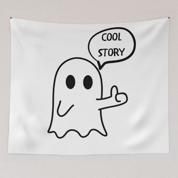 Item preview, Unimpressed Ghost !! Funny Quote Magnets designed and sold by CornerStore007.