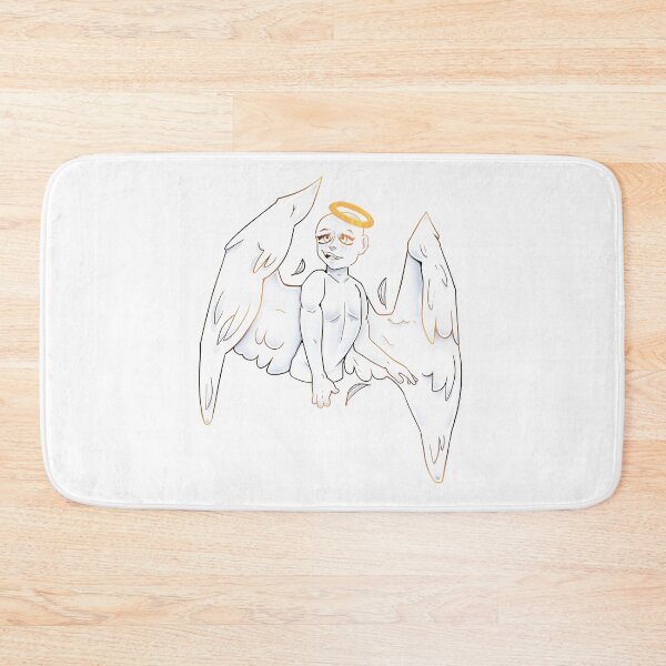 Item preview, White Fallen Angel  designed and sold by Mossysplashart.
