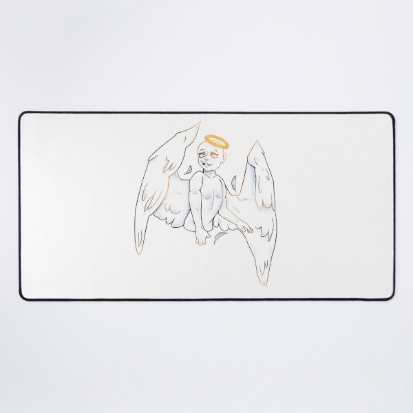 Item preview, White Fallen Angel  designed and sold by Mossysplashart.