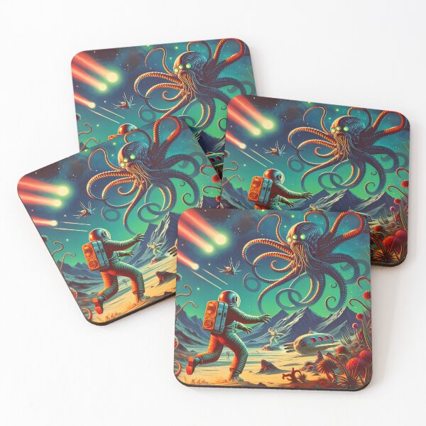 Item preview, Escape from the Alien Planet designed and sold by LivingArtClips.