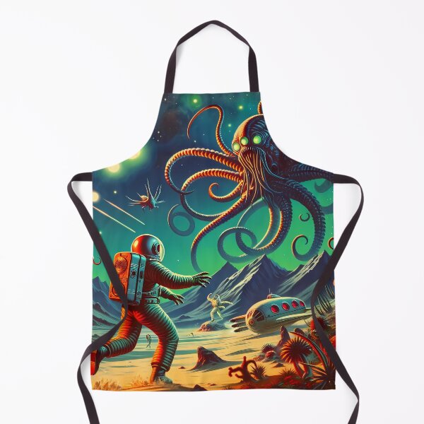 Item preview, Escape from the Alien Planet designed and sold by LivingArtClips.