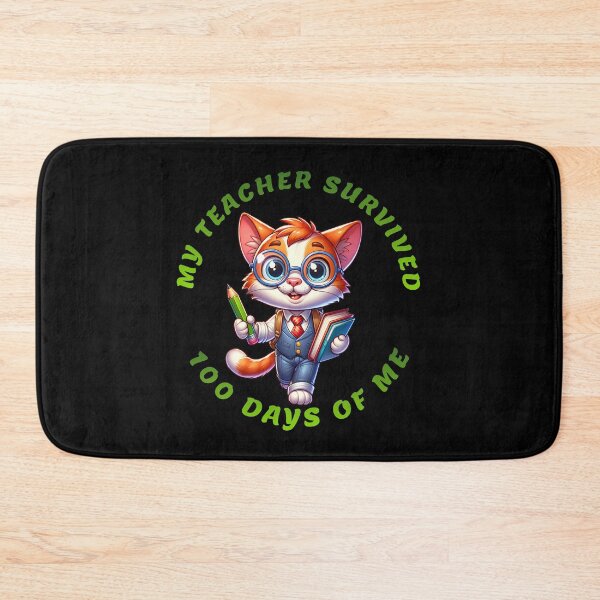 Item preview, My Teacher Survived 100 Days Of Me designed and sold by SeledineArt.
