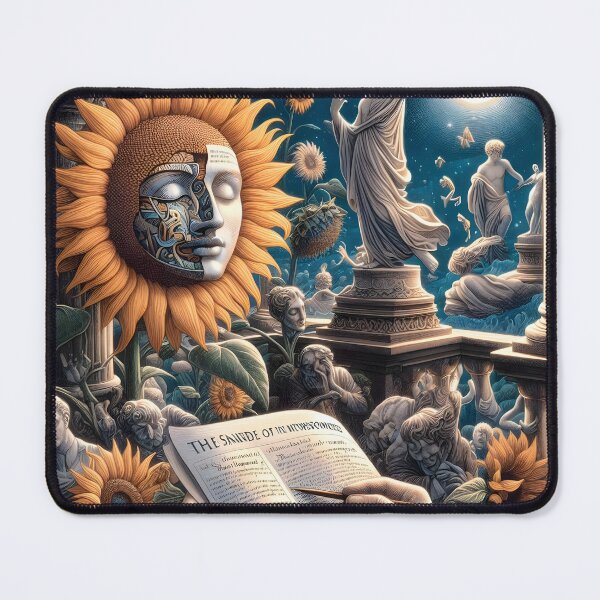 Item preview, Sunflower Neoclassical Surrealism designed and sold by AdemadMorf.