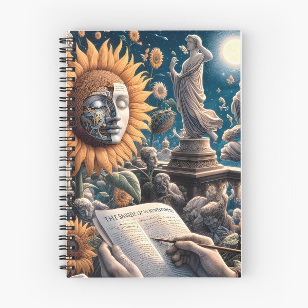 Item preview, Sunflower Neoclassical Surrealism designed and sold by AdemadMorf.