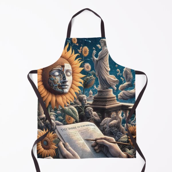 Item preview, Sunflower Neoclassical Surrealism designed and sold by AdemadMorf.
