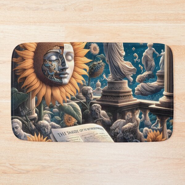 Item preview, Sunflower Neoclassical Surrealism designed and sold by AdemadMorf.