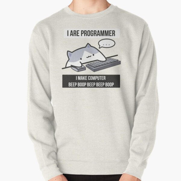 Cat programmer Pullover Sweatshirt