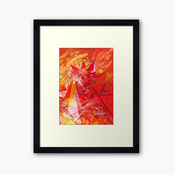 Structured chaos \2 Framed Art Print