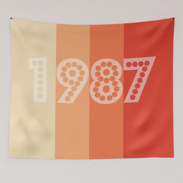 Item preview, 1987 Poster with retro colouring designed and sold by WhiteShirtGuy.