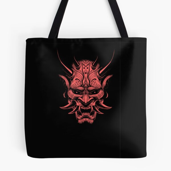 Item preview, Mascara de demonio japonesa designed and sold by BonsaidoPoh.
