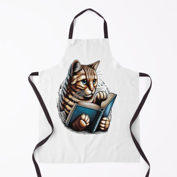 Item preview, Cat Reading book,nerdy designed and sold by GLORY-LIFE.