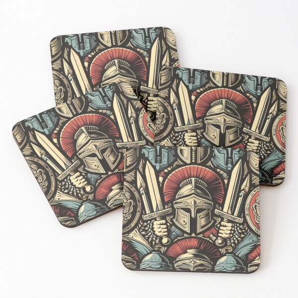 Item preview, Gladiator Themed Pattern designed and sold by OfficierArnaute.