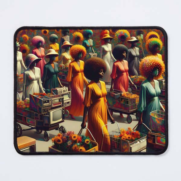 Item preview, Sunflower Retrofuturistic designed and sold by AdemadMorf.