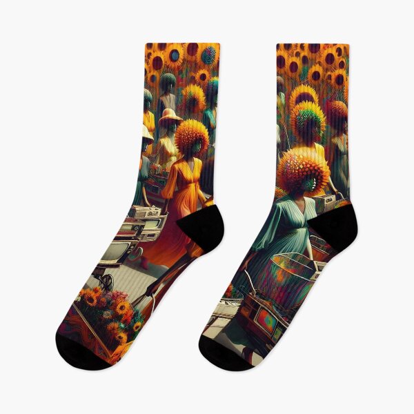 Item preview, Sunflower Retrofuturistic designed and sold by AdemadMorf.