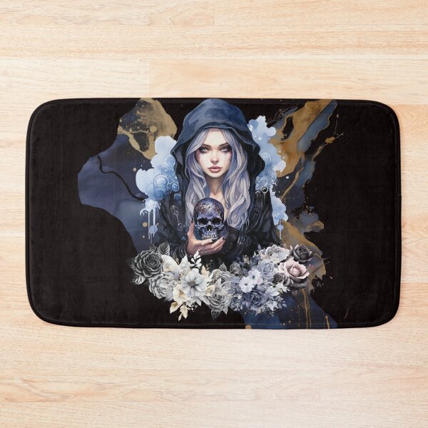 Item preview, Black lady with flowers designed and sold by Miluna1104.