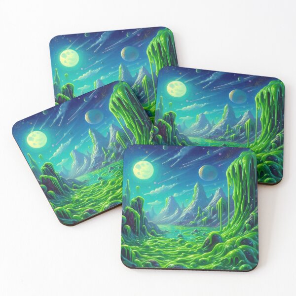 Item preview, Slime Land designed and sold by Bones-Makes-Art.