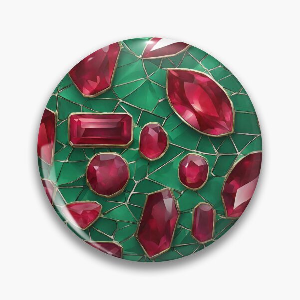 Item preview, Interesting colorful royal gems pattern designed and sold by MyCraftForYOU.