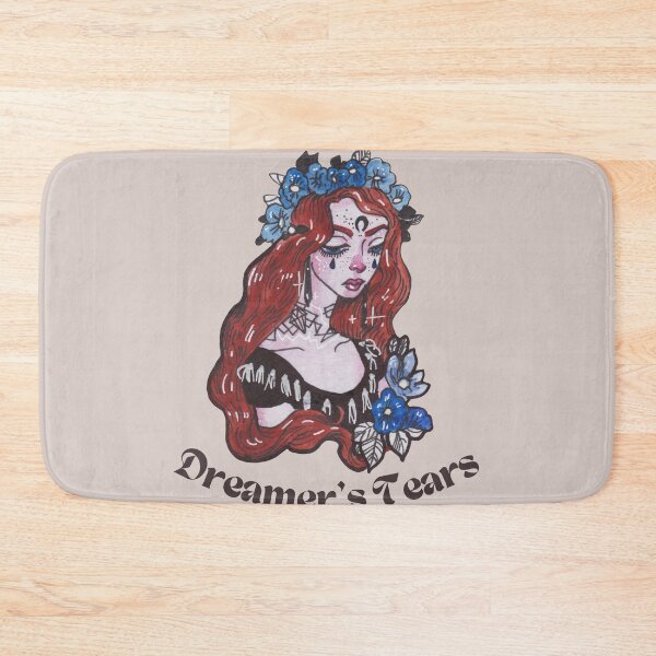 Item preview, Dreamer's Tears - Introspective Floral Fantasy Artwork designed and sold by ElLocoMus.