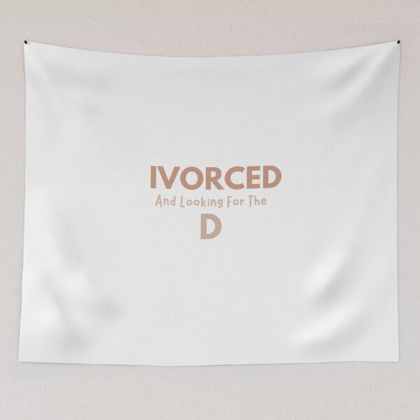 Item preview, ?Ivorced and Looking for the D Divorced Woman Gift  Single Life Merch designed and sold by Hamzakhotbi.