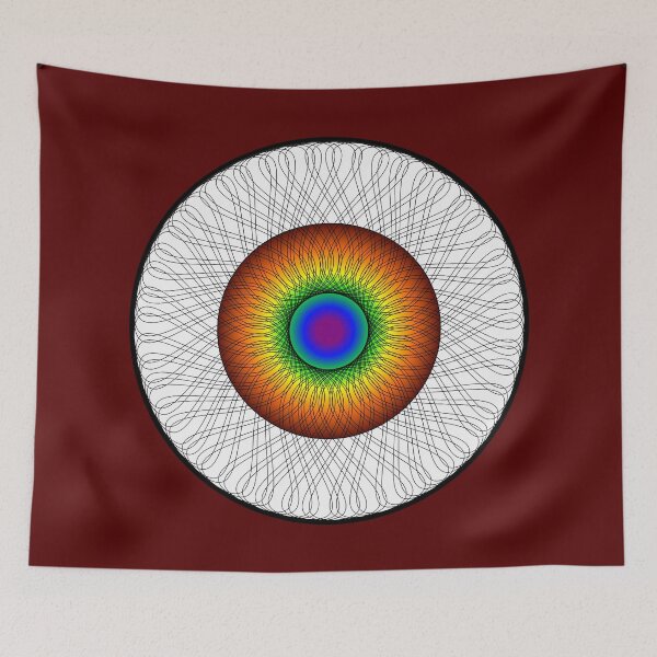 Item preview, Rainbow Spiral Eye designed and sold by Killgroove.