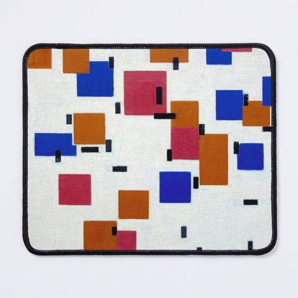 Item preview, Abstract geometric piece of art by Piet Mondrian - Painting designed and sold by SLGA-Designs.