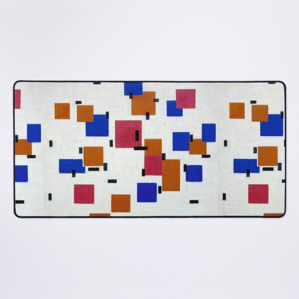 Item preview, Abstract geometric piece of art by Piet Mondrian - Painting designed and sold by SLGA-Designs.