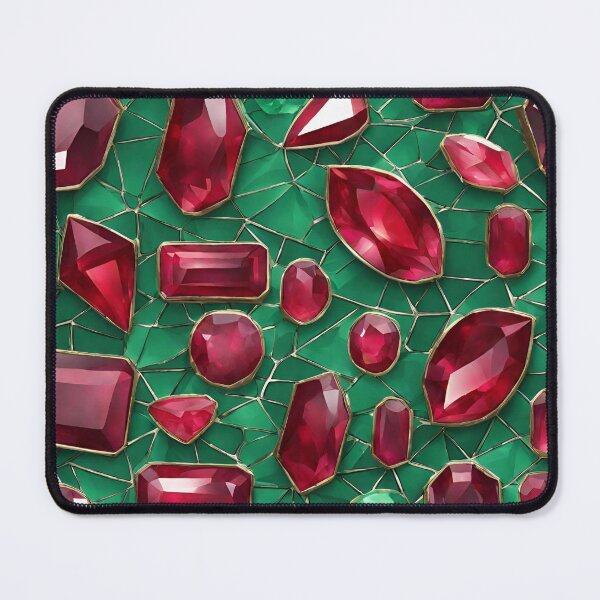 Item preview, Interesting colorful royal gems pattern designed and sold by MyCraftForYOU.