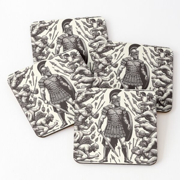 Item preview, Gladiator Themed Pattern designed and sold by OfficierArnaute.