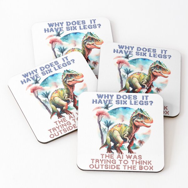 Item preview, T-rex with a joke designed and sold by Inayvision.